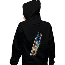 Load image into Gallery viewer, Daily_Deal_Shirts Zippered Hoodies, Unisex / Small / Black The Chameleon Device
