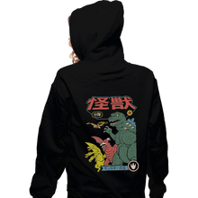 Load image into Gallery viewer, Shirts Zippered Hoodies, Unisex / Small / Black Kaiju Sentai
