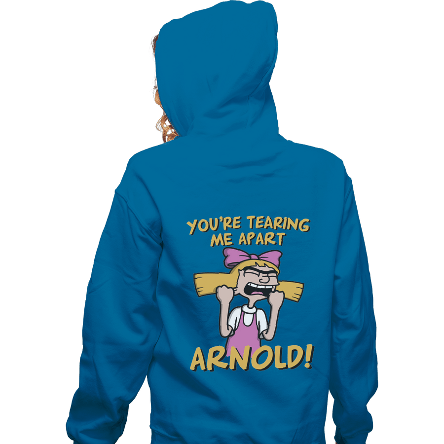 Shirts Zippered Hoodies, Unisex / Small / Royal Blue The Disaster Lover