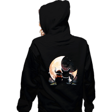 Load image into Gallery viewer, Daily_Deal_Shirts Zippered Hoodies, Unisex / Small / Black Viking Night
