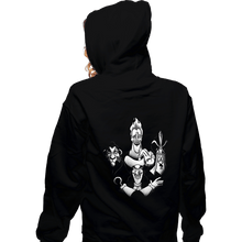 Load image into Gallery viewer, Daily_Deal_Shirts Zippered Hoodies, Unisex / Small / Black Villainous Rhapsody!
