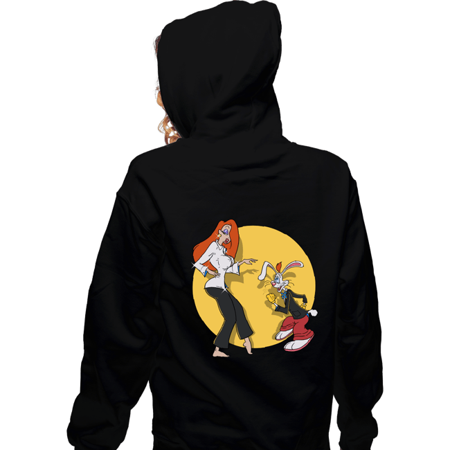 Secret_Shirts Zippered Hoodies, Unisex / Small / Black Rabbit Fiction!