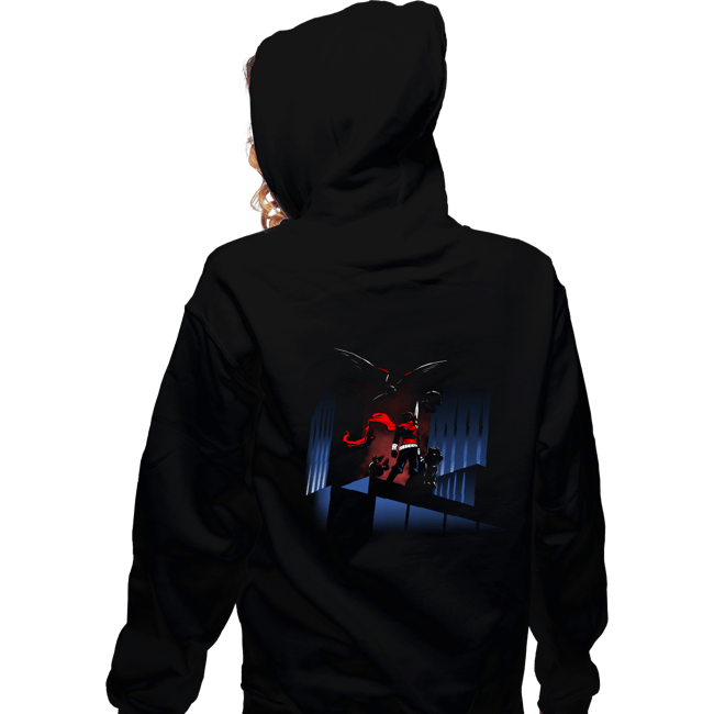 Shirts Zippered Hoodies, Unisex / Small / Black Strider The Animated Series
