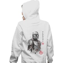 Load image into Gallery viewer, Shirts Pullover Hoodies, Unisex / Small / White Din Djarin
