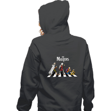 Load image into Gallery viewer, Secret_Shirts Zippered Hoodies, Unisex / Small / Dark Heather Masters Road
