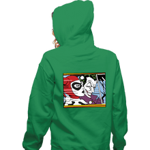 Load image into Gallery viewer, Shirts Zippered Hoodies, Unisex / Small / Irish Green In The Jokermobile
