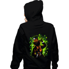 Load image into Gallery viewer, Daily_Deal_Shirts Zippered Hoodies, Unisex / Small / Black The Mad Hatter
