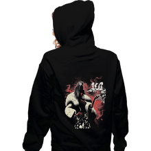 Load image into Gallery viewer, Shirts Zippered Hoodies, Unisex / Small / Black Devil Woman
