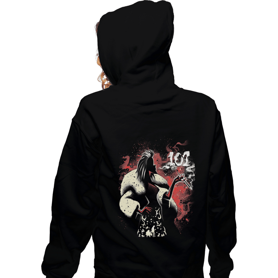 Shirts Zippered Hoodies, Unisex / Small / Black Devil Woman