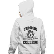 Load image into Gallery viewer, Shirts Pullover Hoodies, Unisex / Small / White Temmie College
