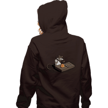 Load image into Gallery viewer, Shirts Zippered Hoodies, Unisex / Small / Dark Chocolate Indiana Mouse
