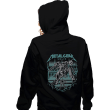 Load image into Gallery viewer, Shirts Pullover Hoodies, Unisex / Small / Black Heavy Metal Gear
