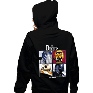 Daily_Deal_Shirts Zippered Hoodies, Unisex / Small / Black Let It Beep