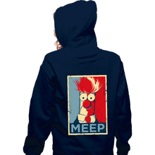 Load image into Gallery viewer, Daily_Deal_Shirts Zippered Hoodies, Unisex / Small / Navy MEEP
