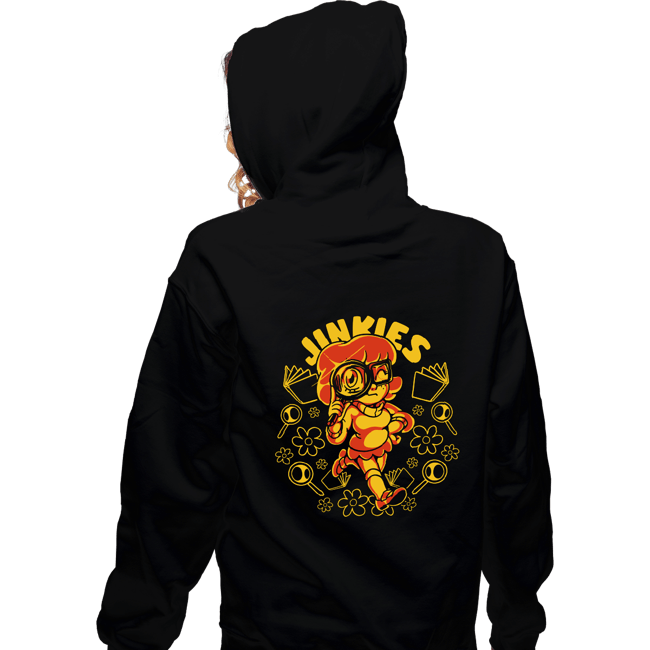 Daily_Deal_Shirts Zippered Hoodies, Unisex / Small / Black Mystery Solver