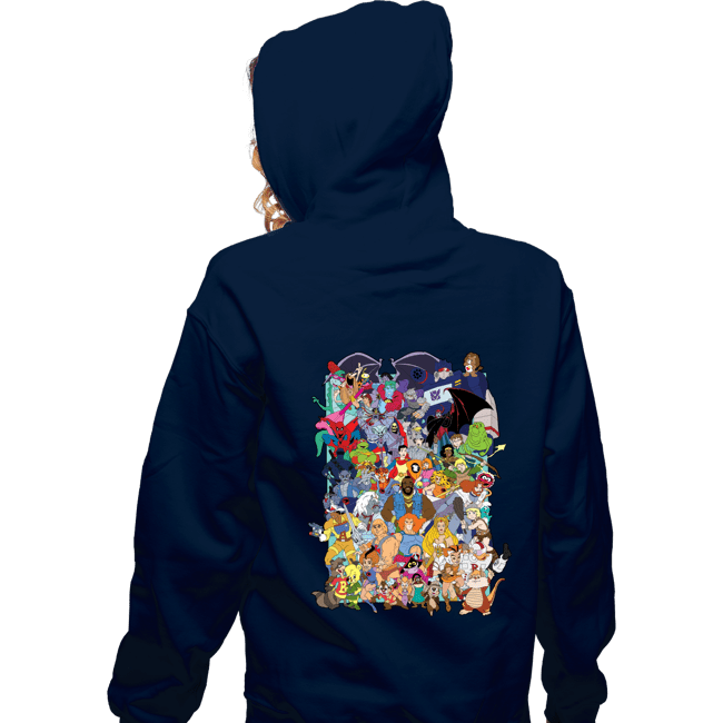 Secret_Shirts Zippered Hoodies, Unisex / Small / Navy Saturday Mornings!