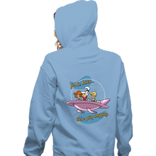 Load image into Gallery viewer, Secret_Shirts Zippered Hoodies, Unisex / Small / Royal Blue Get In Judy
