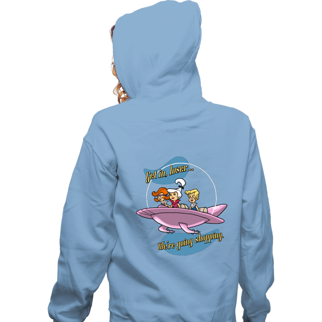 Secret_Shirts Zippered Hoodies, Unisex / Small / Royal Blue Get In Judy