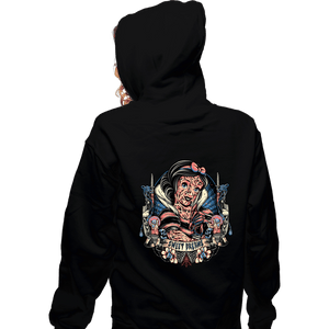 Daily_Deal_Shirts Zippered Hoodies, Unisex / Small / Black Snow White Krueger