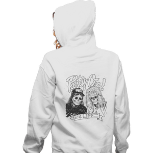 Shirts Zippered Hoodies, Unisex / Small / White Party On 4 Life