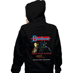 Secret_Shirts Zippered Hoodies, Unisex / Small / Black New Hunt