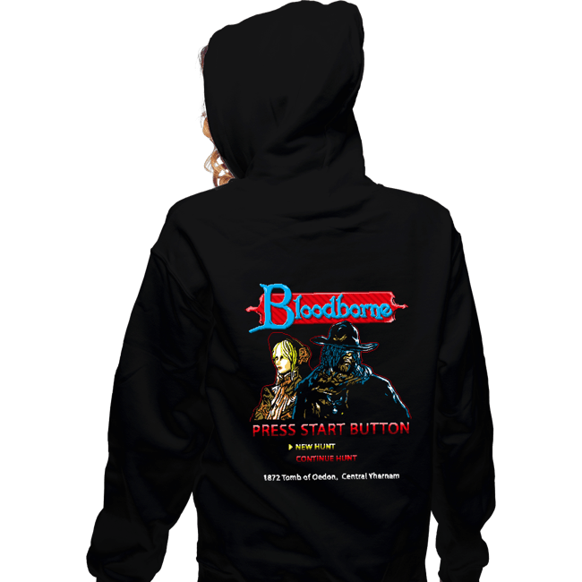 Secret_Shirts Zippered Hoodies, Unisex / Small / Black New Hunt
