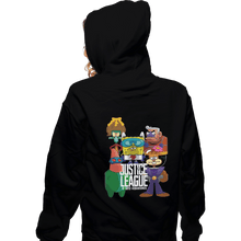 Load image into Gallery viewer, Shirts Zippered Hoodies, Unisex / Small / Black The Super Acquaintances
