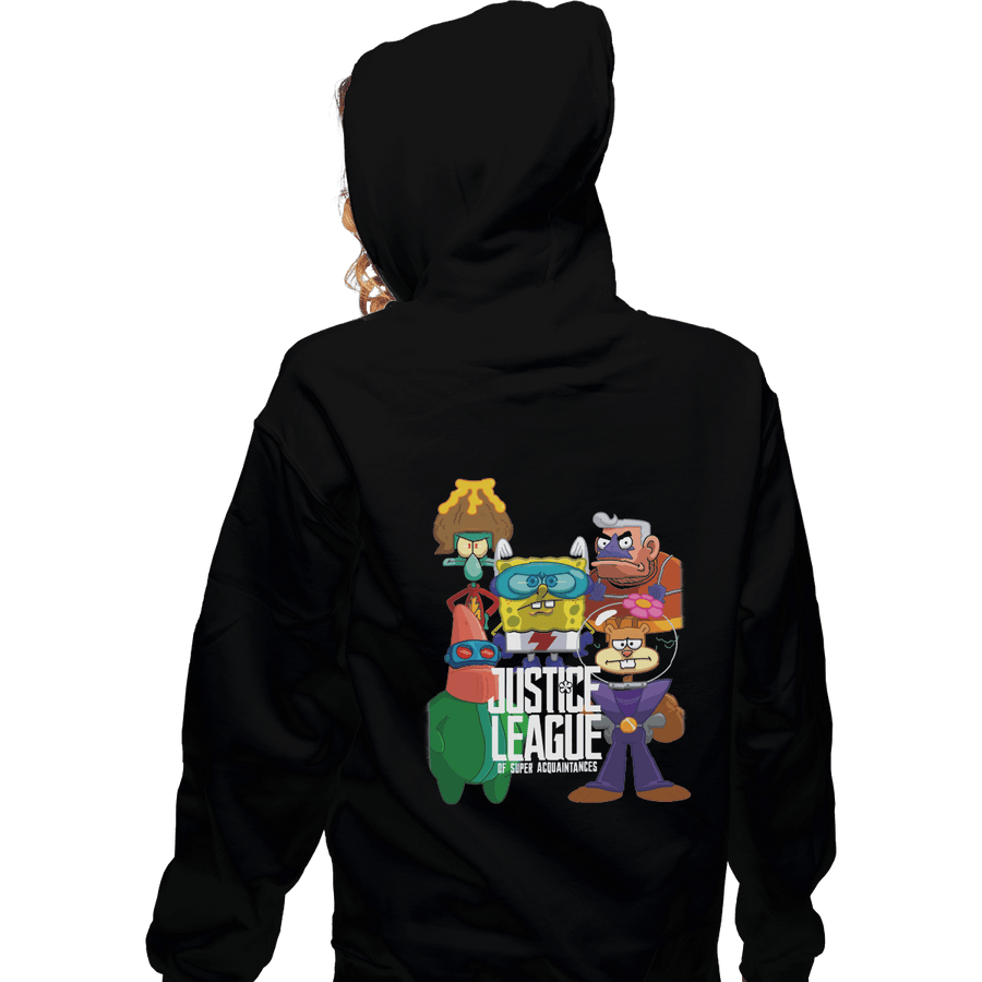 Shirts Zippered Hoodies, Unisex / Small / Black The Super Acquaintances