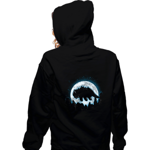 Shirts Zippered Hoodies, Unisex / Small / Black Moonlight Appa