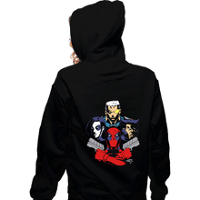 Load image into Gallery viewer, Secret_Shirts Zippered Hoodies, Unisex / Small / Black X-Force Rhapsody
