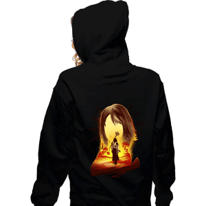 Shirts Zippered Hoodies, Unisex / Small / Black Summoner Of Spira