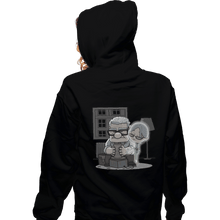 Load image into Gallery viewer, Shirts Zippered Hoodies, Unisex / Small / Black Upchained Melody
