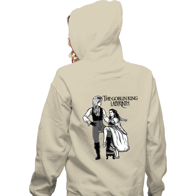 Daily_Deal_Shirts Zippered Hoodies, Unisex / Small / White Goblin King
