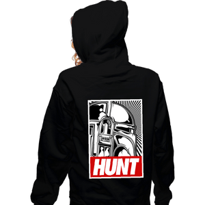 Shirts Zippered Hoodies, Unisex / Small / Black HUNT