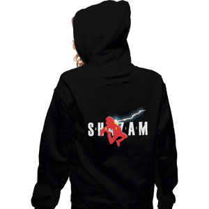 Shirts Zippered Hoodies, Unisex / Small / Black Say It