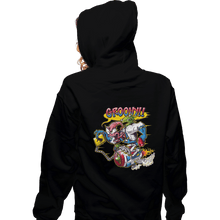 Load image into Gallery viewer, Shirts Zippered Hoodies, Unisex / Small / Black Groovy Fink

