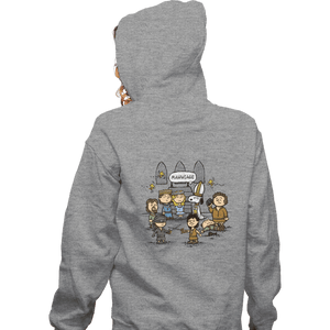 Shirts Zippered Hoodies, Unisex / Small / Sports Grey Mawwiage