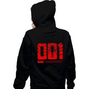Secret_Shirts Zippered Hoodies, Unisex / Small / Black 001 Vecna