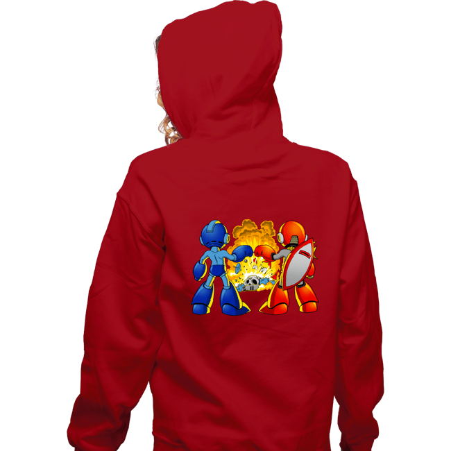 Secret_Shirts Zippered Hoodies, Unisex / Small / Red Robrofist