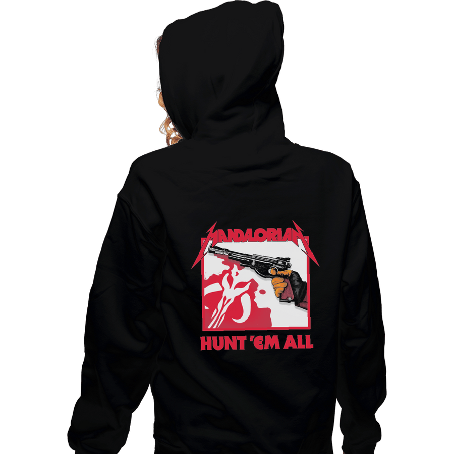 Shirts Pullover Hoodies, Unisex / Small / Black Hunt Em All