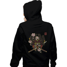 Load image into Gallery viewer, Shirts Zippered Hoodies, Unisex / Small / Black Kabuto
