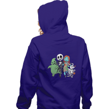Load image into Gallery viewer, Shirts Zippered Hoodies, Unisex / Small / Violet Nightmare BFFs
