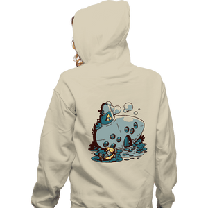 Shirts Zippered Hoodies, Unisex / Small / White Ocarina Resting Cabin