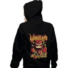 Load image into Gallery viewer, Shirts Zippered Hoodies, Unisex / Small / Black Wario Land

