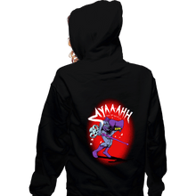 Load image into Gallery viewer, Daily_Deal_Shirts Zippered Hoodies, Unisex / Small / Black For The Sake Of Evil
