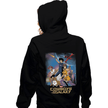 Load image into Gallery viewer, Shirts Zippered Hoodies, Unisex / Small / Black Space Cowboys Of The Galaxy
