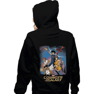 Shirts Zippered Hoodies, Unisex / Small / Black Space Cowboys Of The Galaxy
