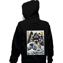 Load image into Gallery viewer, Shirts Zippered Hoodies, Unisex / Small / Black OZ-00MS Tallgeese
