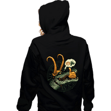 Load image into Gallery viewer, Shirts Zippered Hoodies, Unisex / Small / Black No Hand No Problem
