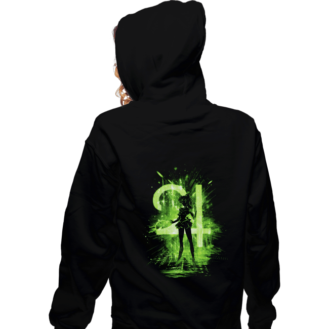 Shirts Zippered Hoodies, Unisex / Small / Black Jupiter Storm